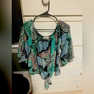 Off the shoulder shirt